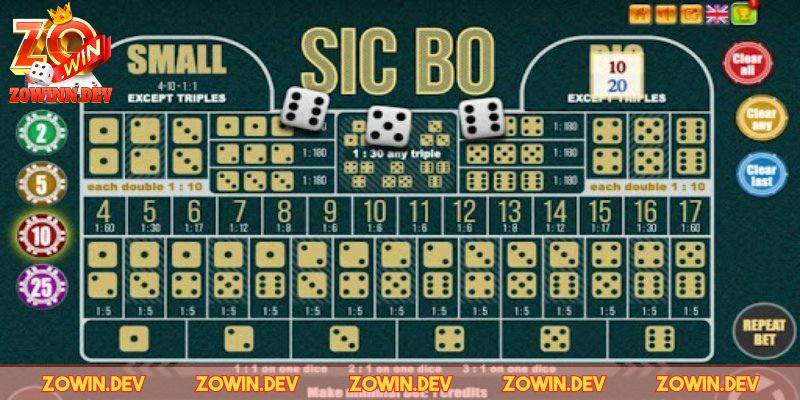 Sicbo X88 ZOWIN - Sảnh Chơi Xúc Xắc Đơn Giản Nhưng Hấp Dẫn 1 Sicbo X88 ZOWIN - Ưu điểm đỉnh tuyệt đối